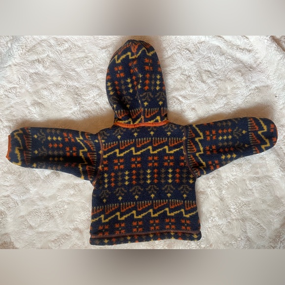 Patagonia Baby Synchilla Hooded Fleece Jacket | 3-6m - Picture 2 of 5